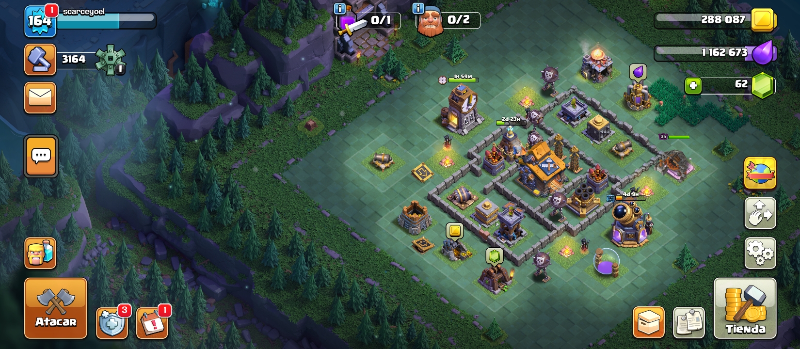 Clash of Clans Town Hall 16 Semi-Maxed Account