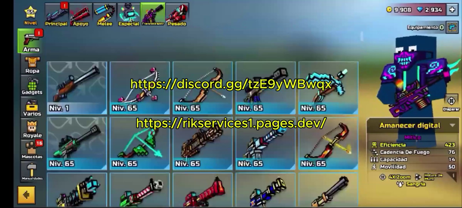 Pixel Gun 3D Hack Vouch - Custom Skins Cheat
