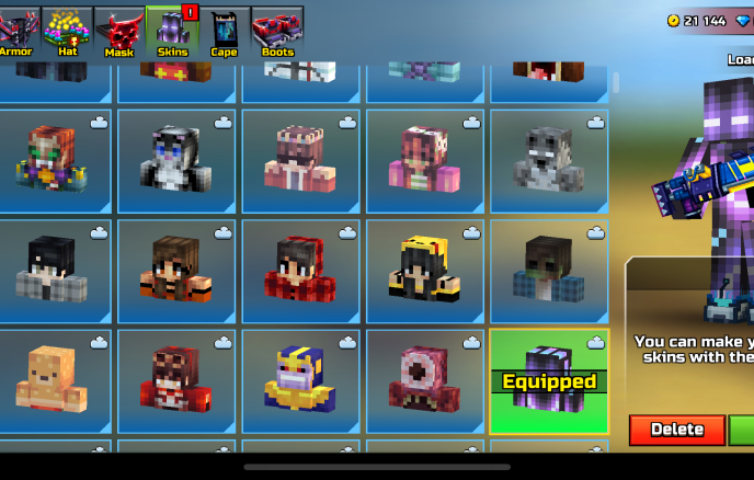 Pixel Gun 3D Weapons